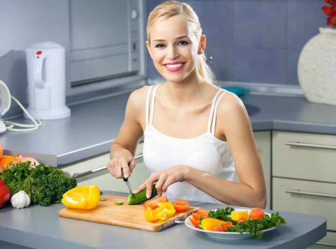 Përgatitja e ushqimeve dietike të shëndetshme për një trup të dobët dhe të shëndetshëm