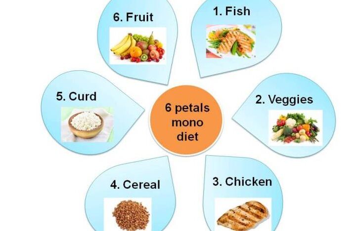Dieta 6 petale