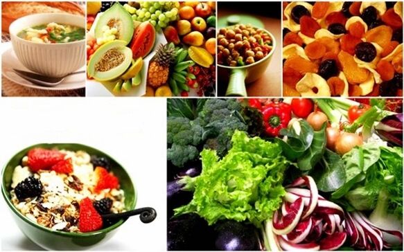 Produkte me fibra për ditën e perimeve Dieta e preferuar